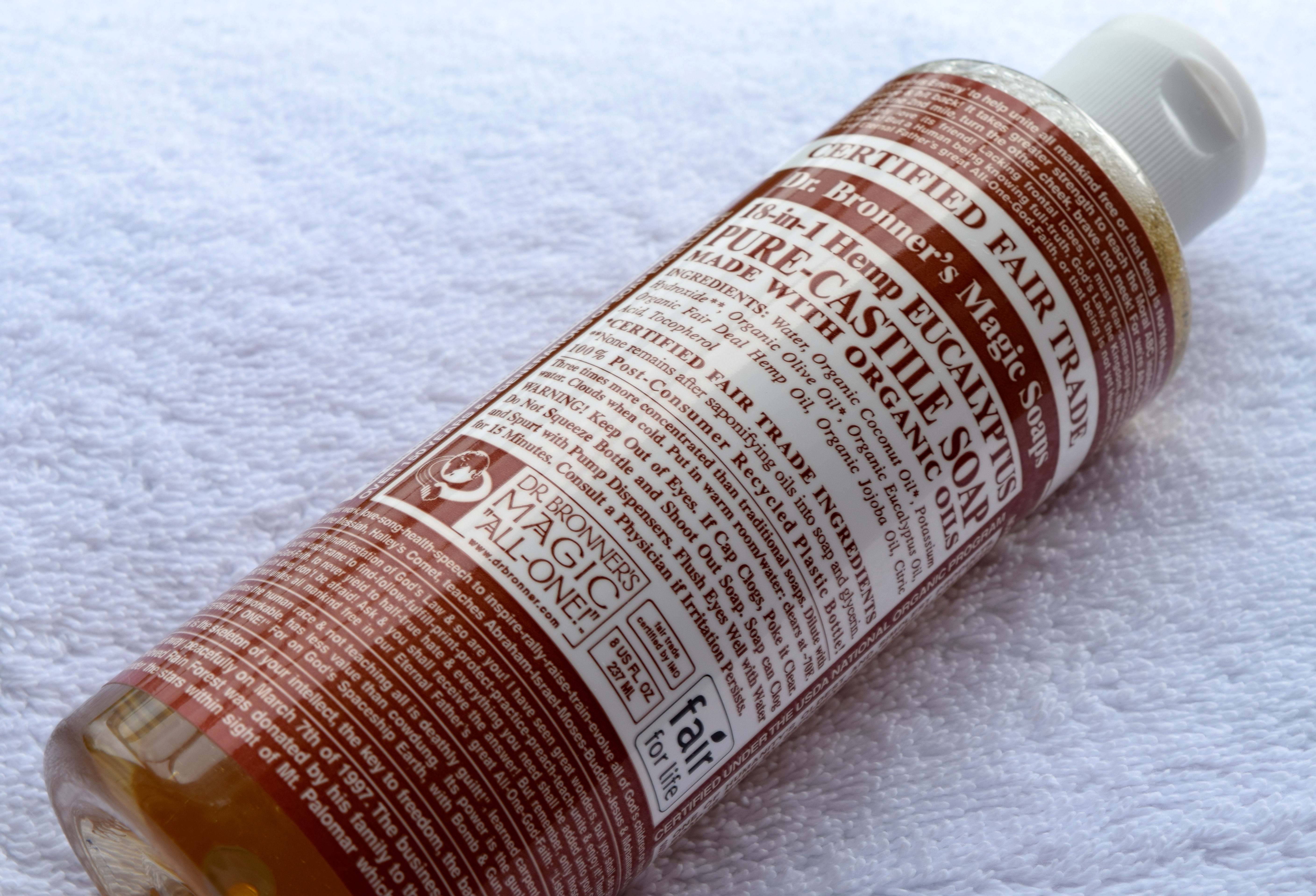 Read more about the article Do you believe in magic? You will after trying Dr Bronner’s Soaps…